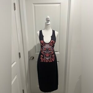 Skull Maxi Dress